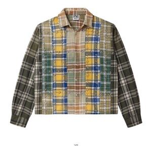 Vale Forever Men's Multicolor Plaid Casual Button Down Shirt